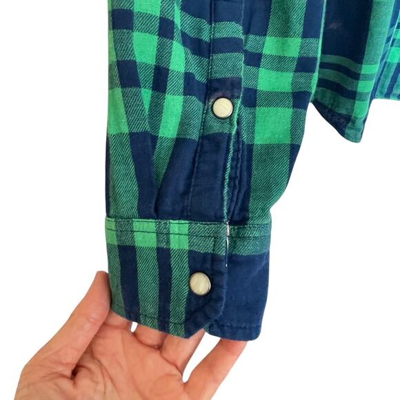 Chubbies Flip It & Reverse It Button Down Shirt Plaid Flamingo Print Mens LARGE - Picture 4 of 10